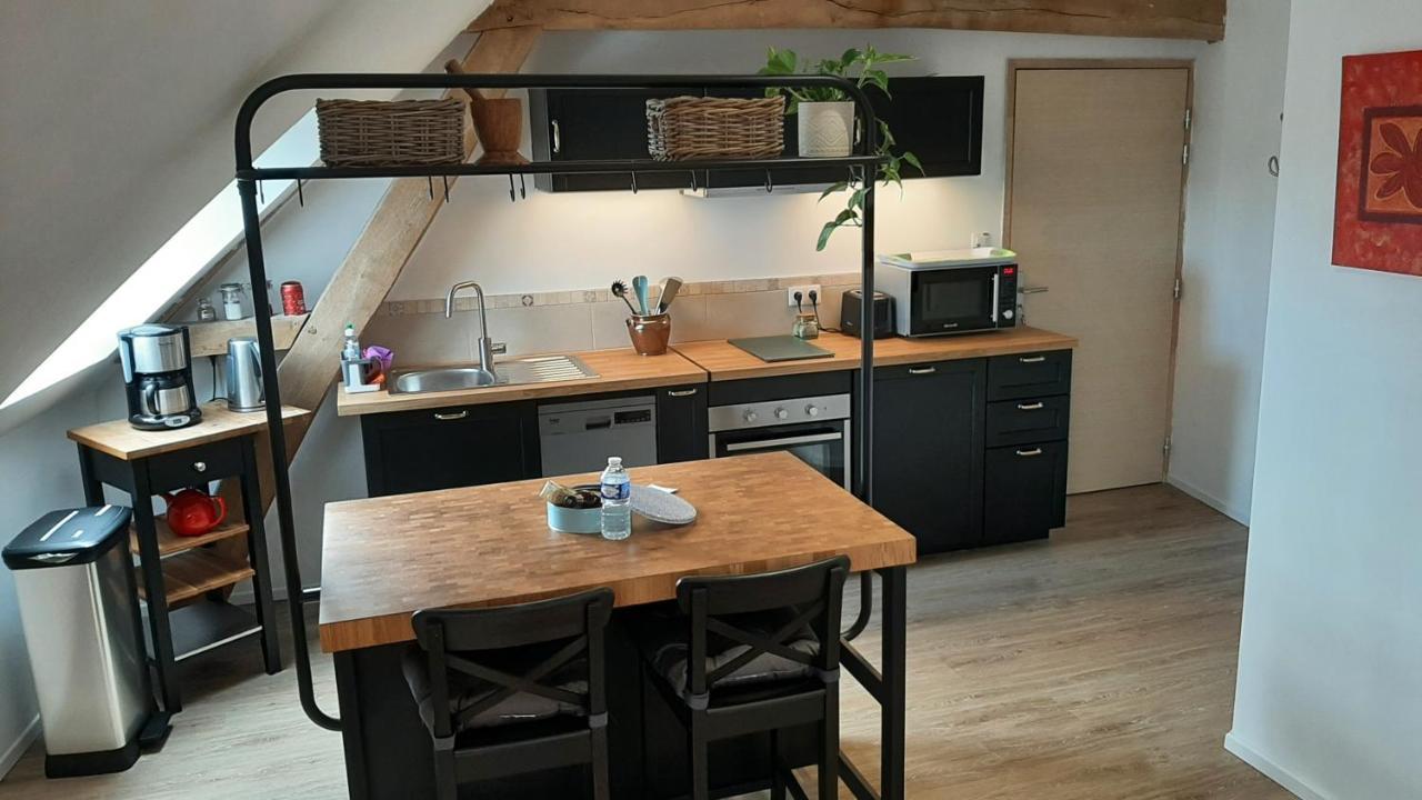 Apartamento Les Petits Greniers Jonquières Exterior foto